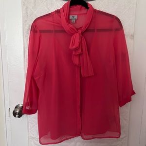 Sheer Business Blouse